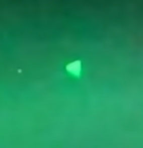 Night-vision still, USS Russell, July 2019
